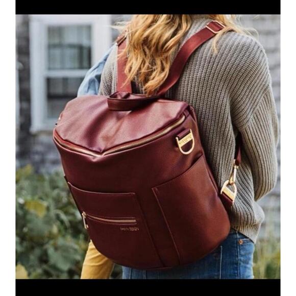 Fawn Design Original Diaper Bag - Burgandy - Picture 3 of 9